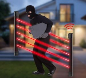 Infrared Photocell Light Barrier Sensors Security System