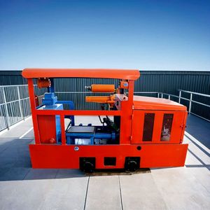Underground Trolley Mining Locomotive Multi Site Use Explosion-Proof Diesel Locomotive