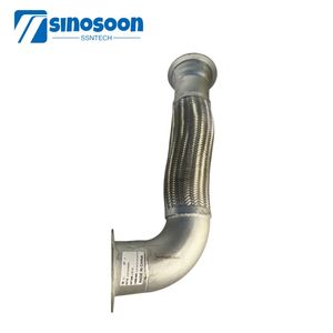 Dump Truck Metal Hose for Sinotruk HOWO Truck Spare Parts Wg97255490682 Sitrak C9h C7h HOWO T5g Tx HOWO 336HP 371HP 420HP Cargo Truck HOWO Spare Parts