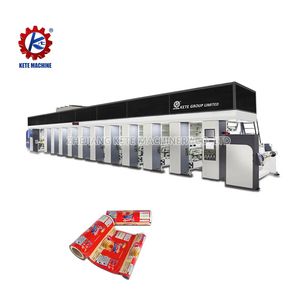 Advanced Automatic Rotogravure Printing Machine for Flexible Films