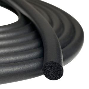 Factory Supply EPDM Round Foam Sealing Strip Sponge Rubber Ring Cord