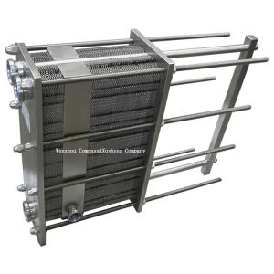 Food Grade Stainless Steel High Quality Frame Plate Heat Exchanger for Heating