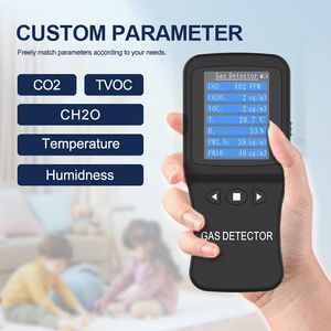 Formaldehyde Detection Instrument Professional Home High Precision Temperature and Humidity CO2 Tvoc Indoor Air Quality Detector