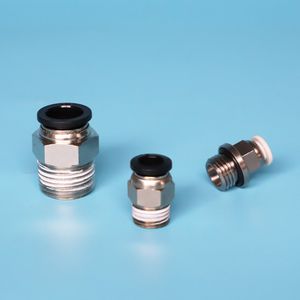 Pneumatic Accessory Straight 6mm 8mm 1/4 Push in Plastic Pneumatic Fittings
