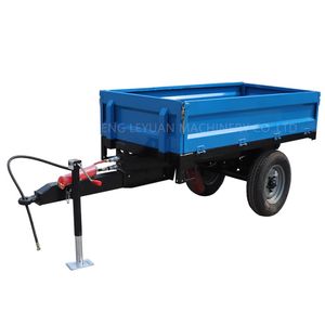 Farm Tipping Trailer Cotton Dumping Trailer for Tractor Two Wheels Trailer