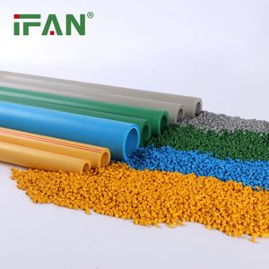 Ifan Hot Selling ISO 15874 Plastic PPR Pipe 20-160mm Pipes PPR Pure Welding Connect PPR Water Pipe