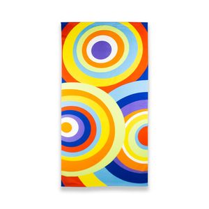 Fast-Drying Polyester Microfibre Custom Printed Lightweight Microfiber Beach Towels