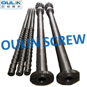 180mm Bimetallic Screw and Barrel for PE, LDPE, HDPE Agricultural Film Recycling