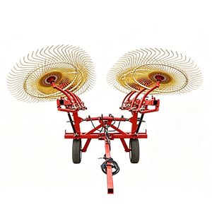 High Quality Trailed Finger Wheel Rake Stable Performance Efficient Operation