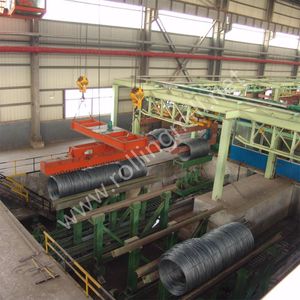 High Speed Wire Rod Rolling Mill Production Line From Reheating Furnace