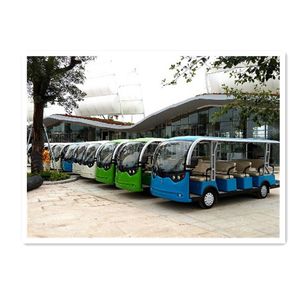 14 Seater Electric Sightseeing Bus with Curtis Zapi Controller