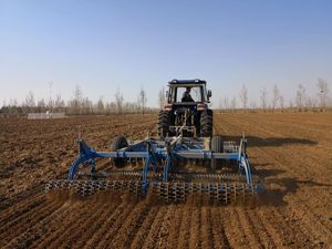 1zl-3.6m 18/20/22inch Disc 40/44PCS Multiple Combined Soil Preparation Disc Harrow Leveling & Press Crush Tillage Agriculture Farming Machine for 120HP Tractor