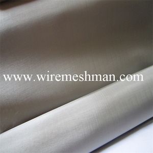 China Free Sample Plain Weave Woven Stainless Steel Wire Mesh