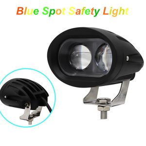 Forklift Motorcycle Blue Oval LED Safety Warning Work Lights