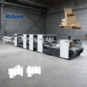 Packaging Carton and Box Folding Gluing High Speed Paper Box Folder Gluer Machine (1450PC) Series