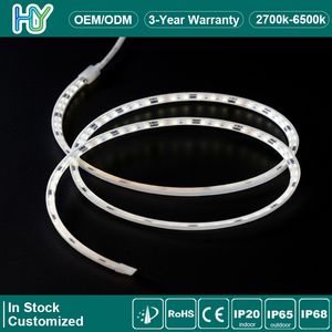 AC110V/220V High Voltage Series 100m/Roll IP68 Waterproof High Brightness Energy Saving Outdoor Indoor Commercial Lighting Flexible COB LED Strip