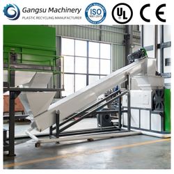 China Supplier Waste Plastic Recycling Machine/PP PE Film Bag Recycling Line
