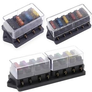 8-Way Fuse Box Circuit Blade Holder Block for Car Truck