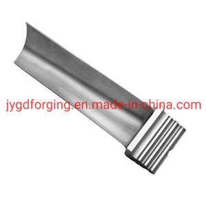 High-Performance Forged 1.4418 Steel Turbine Vane for Industrial Use