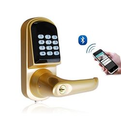 Zinc Alloy Smart Bluetooth APP Control Door Lock with Password (UL-300BL)