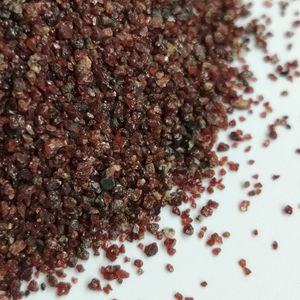 Abrasive Garnet Sand High Hardness Mineral Blasting Media Low Dust, Recyclable, Fast Cutting for Waterjet Cutting, Surface Prep, Anti-Corrosion