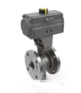 Pneumatic Flange V-Type Ball Valve