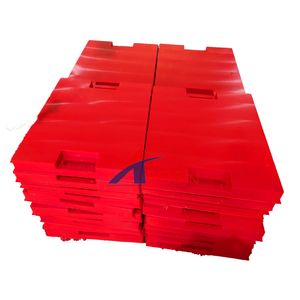 SGS Certificated PE Sheet Polyethylene Plastic Outrigger Pad for Sale