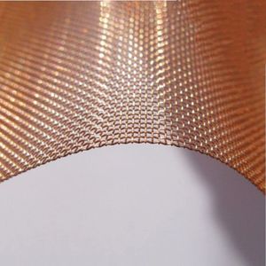 Anping Diya Factory Pure Copper Wire Mesh Brass Mesh Bronze Mesh for Shielding