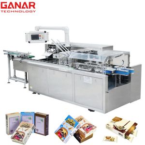 Factory Price Automatic Snack Food Box Pill Case Horizontal Cartoning Machine