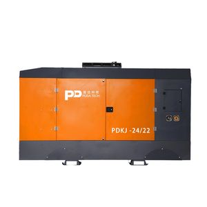 Fixed Stationary Diesel24m³ /Min or 849cfm22bars, 319psi Yuchai Engine or Other 239kw Screw Air Compressor for Water Well Drill Rig or Industrial Using