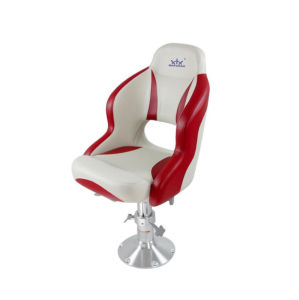 Marine Pilot Seat Yacht Luxury with Pneumatic Adjustable Pedestal