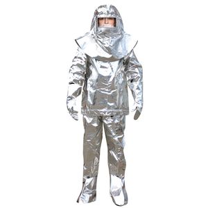Firefighting Thermal Insulation Clothing Fireproof Clothing Fireman Suit Aluminium Suit with CCS Certificate Fire Protective Clothing