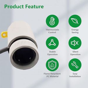 Electric Thermal Actuator Radiator M30X1.5mm Threaded Connection