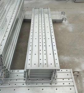 Board Scaffold Steel Plank Scaffold Board Building Material Construction Metal Scaffold Galvanized Steel Planks with Catwalk
