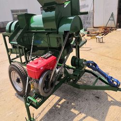 Agricultural Threshing Machinery Mini Small Quinoa Paddy Rice Thresher