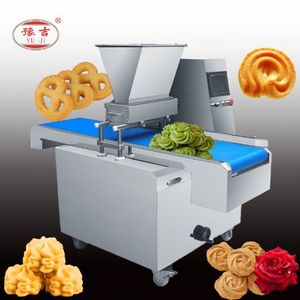 Automatic Flower-Shaped Cookie Machine Wire-Cut Cookie Machine Bear-Shaped Cookie Machine