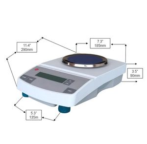 0.01g 100g 200g 300g 600g 1000g 2000g Digital Electronic Analytical Balance Scales