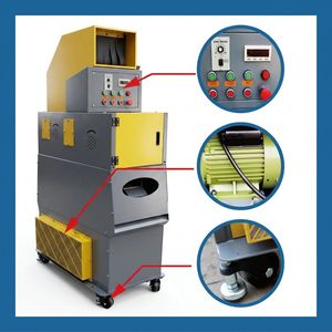 High Output 100-180kg/H Electrical Copper Cable Scrap Copper Wire Granulator for Efficient Copper Wire Recycling and Household Wire Separation