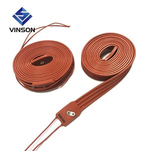 15mmx1m 40W 220V Air Conditioning Compressor Crankcase Silicone Heater, Heating Element Rubber Waterproof Pipeline Heater Band