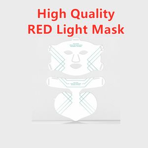 Premium Custom Silicone LED Red Light Facial Mask for Skin Care