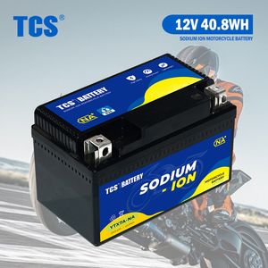 TCS YTX7A Sodium-Ion Battery Low Risk Impact Resistant 12V 3.4ah Sodium Rechargeable Battery for Motorcycle