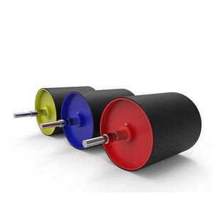Conveyor Belt Pulleys for Coal Mining Industry with Diamond Rubber Coated Rollers