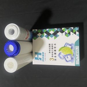 Popular Water Purifier 3-Stage 10-Inch Front Filter PP Cotton Activated Carbon Block