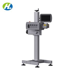 CO2 60W Laser Marker Engraving Equipment Flying Laser Marking Machine Inkjet Printer Coder for Pet Plastics Paperboard Glass