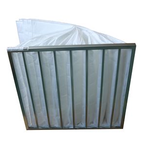 Aluminum Frame Pocket Air Filter for Industry Ventilation System OEM