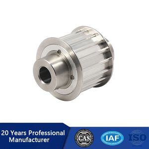 Factory Custom Alloy Aluminum S45c Steel SUS304 Belt Timing Pulley
