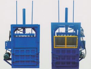 Vertical Hydraulic Baling Machine, for Waster Cardboard, Carton Box