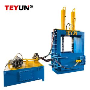 High Efficiency Hydraulic Vertical Tire Baler for Recycling Tires