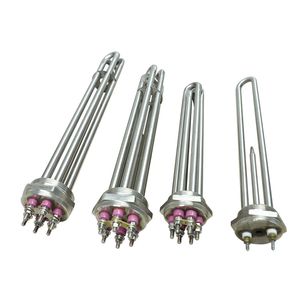 Stainless Steel 316 Threaded Tubular Electric Oil Immersion Heater