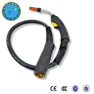 Bnd Type MIG Q40 400A CO2 Welding Torch Euro Connector